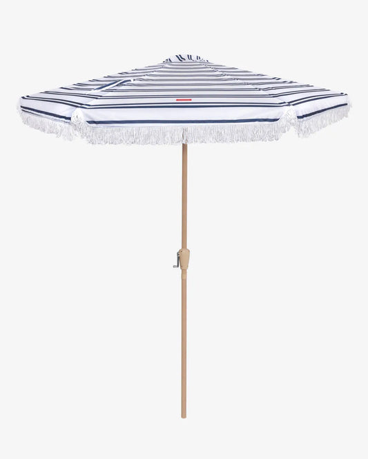 Blue outdoor umbrella - DORIA