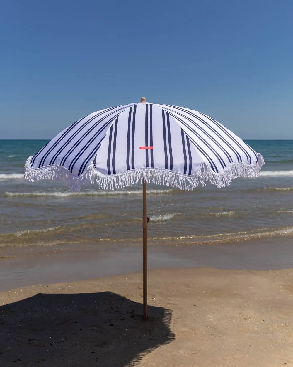Blue outdoor parasol - KEIRA
