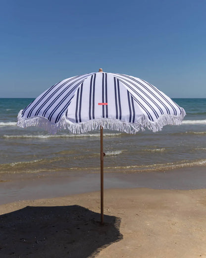 Blue outdoor parasol - KEIRA