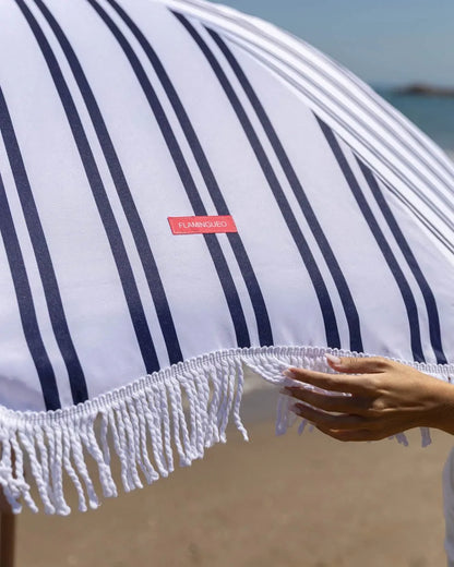 Blue outdoor parasol - KEIRA