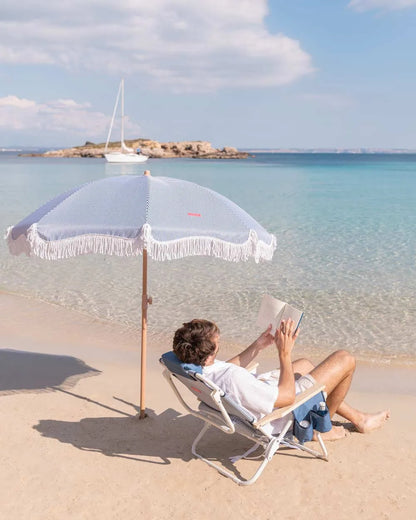 Blue outdoor parasol - MARION