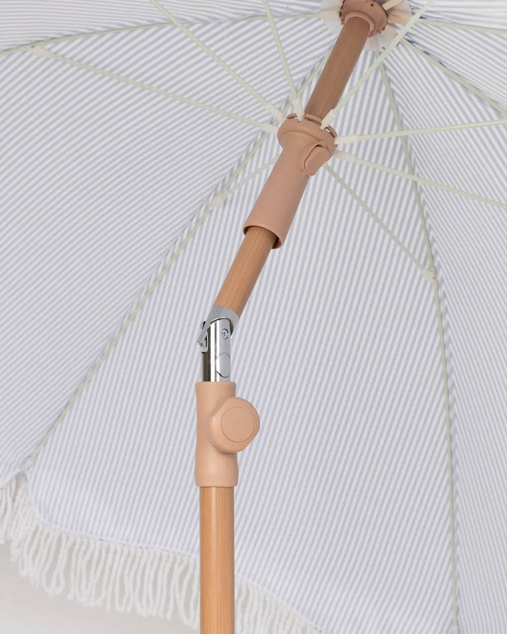 Blue outdoor parasol - MARION