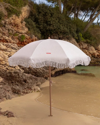 Outdoor beige parasol - MARION