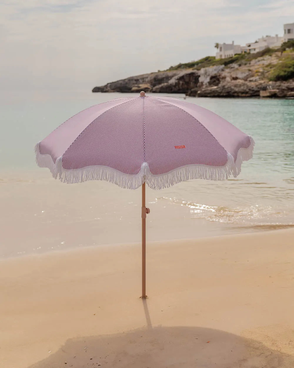 Burgundy outdoor parasol - MARION