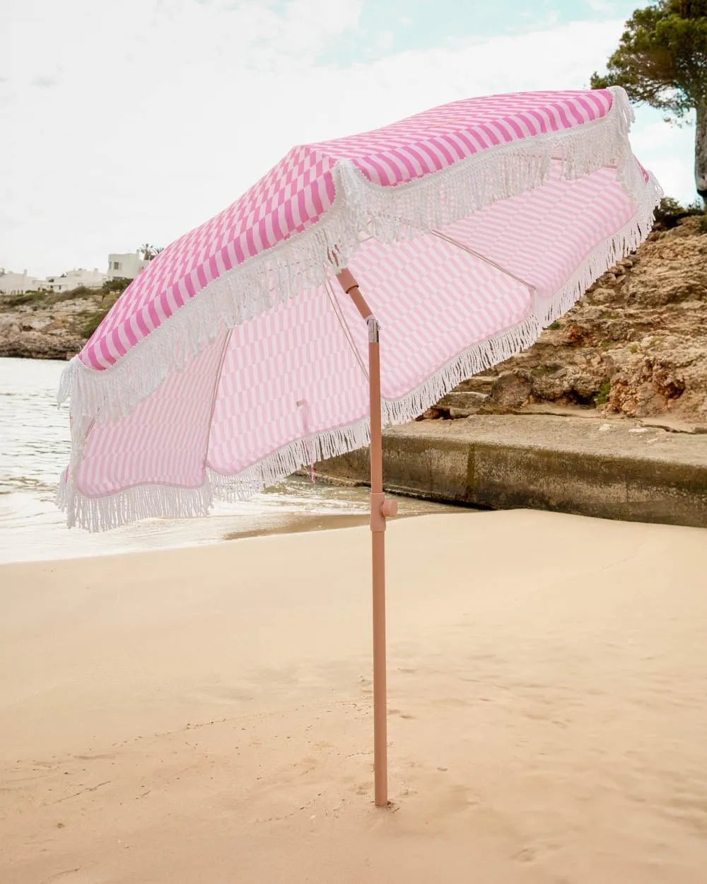 Sombrilla exterior rosa - CARAMEL