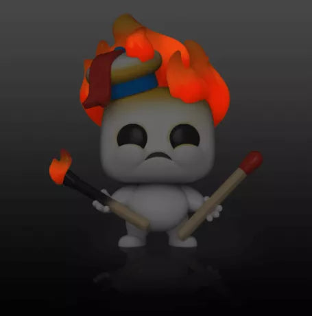 Funko Pop! Mini Puft en Feu (GLOW) – SOS Fantômes