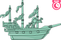 Figurine Ghost Ship