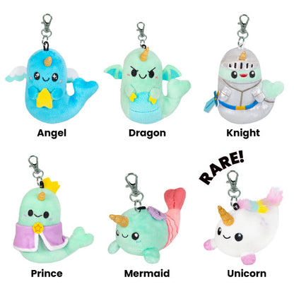 Blind Box Squishable – Sparkles le Narval, Série 2 « Mystical »