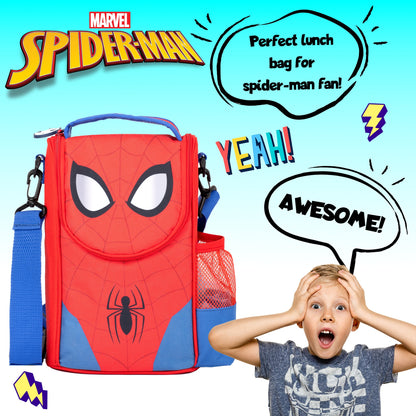 Spiderman 3D Lunch Bag