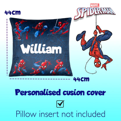 Marvel Spider-Man Coussin Cover 44 x 44 cm Super Soft Pillow Case garçon Bedroom Home Décor Gift garçon