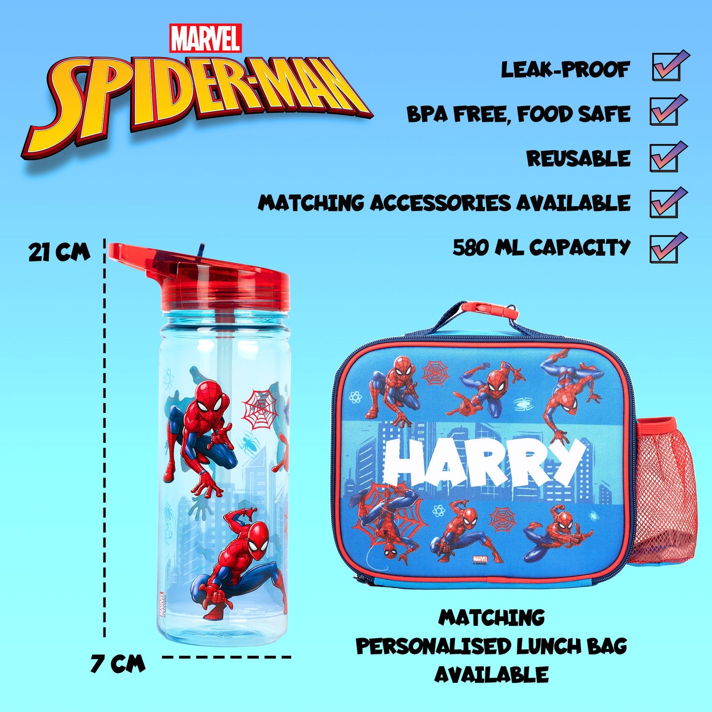 Gourde - Spiderman