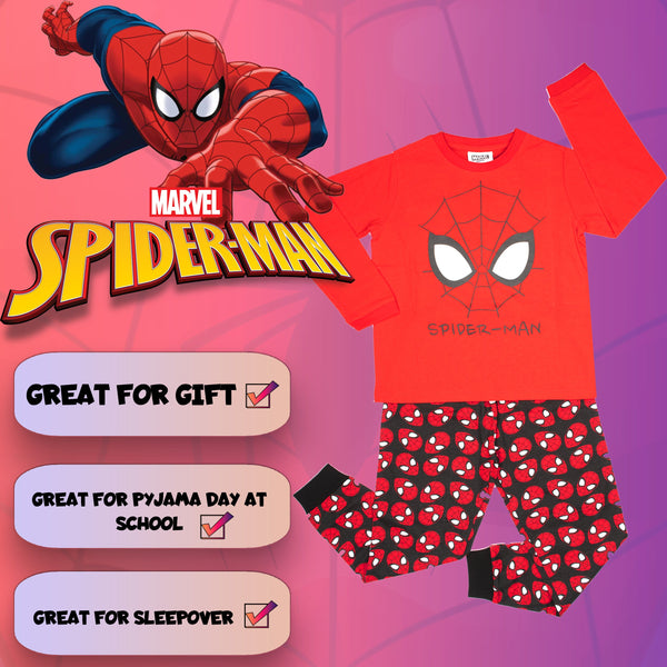 Spiderman Pajamas - Red