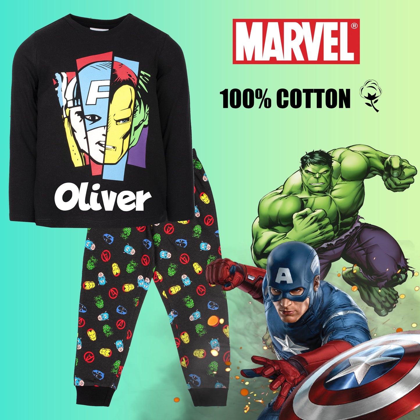 Avengers Personalized Pajamas