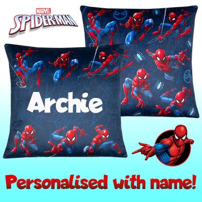 Marvel Spider-Man Coussin Cover 44 x 44 cm Super Soft Pillow Case garçon Bedroom Home Décor Gift garçon