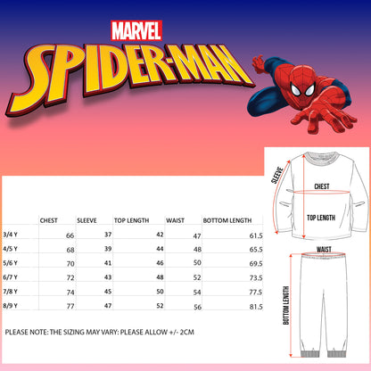 Marvel Spider-Man Christmas Pyjama-bleu