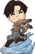 Spinning Levi Figure