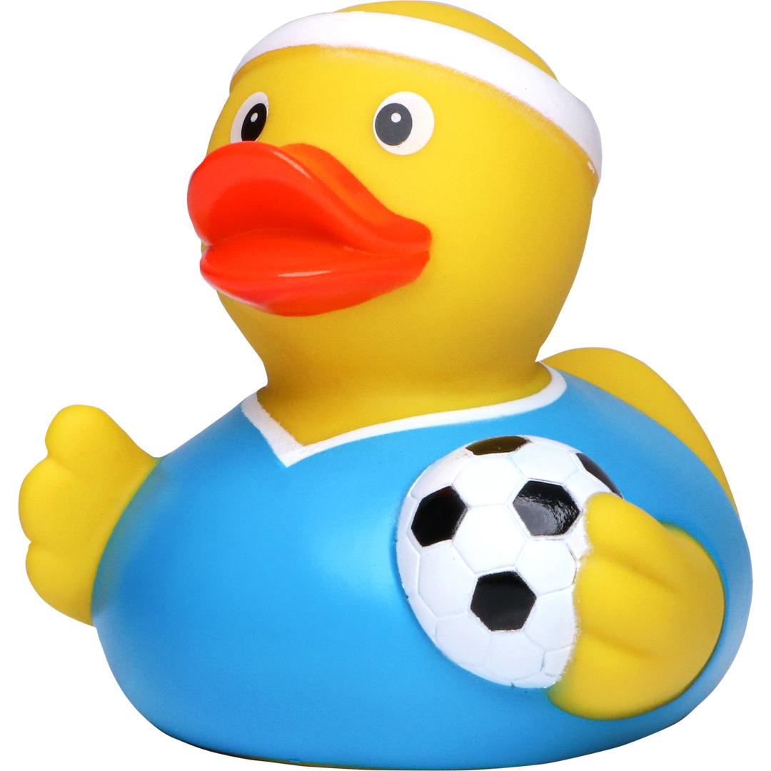Canard Footballeur Bleu