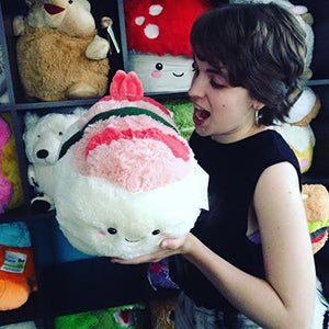 Peluche Comfort Food Squishable – Sushi Crevette