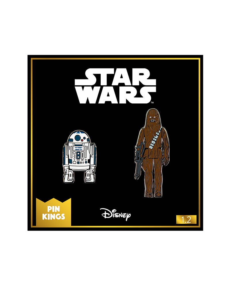 Star Wars Pin Set 1.2 - R2D2 and Chewbacca (Geek Store Exclusive)