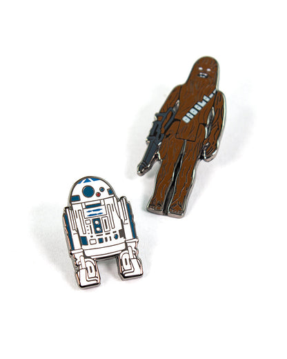 Star Wars Pin Set 1.2 - R2D2 and Chewbacca (Geek Store Exclusive)