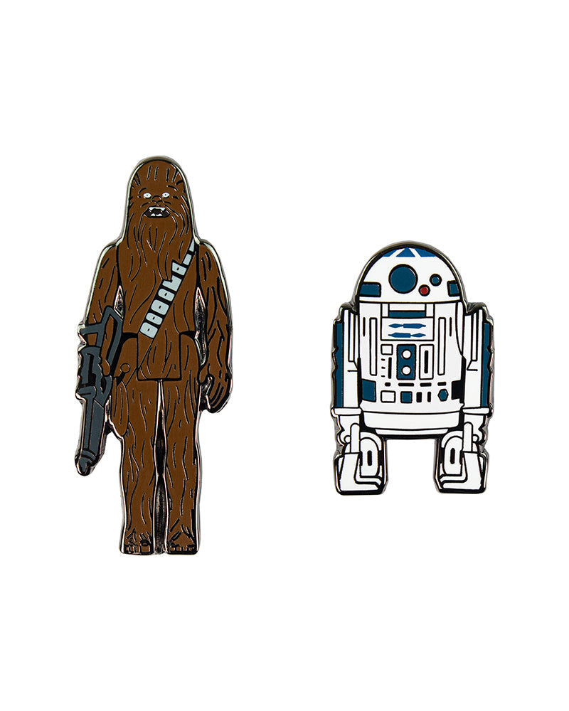 Star Wars Pin Set 1.2 - R2D2 and Chewbacca (Geek Store Exclusive)