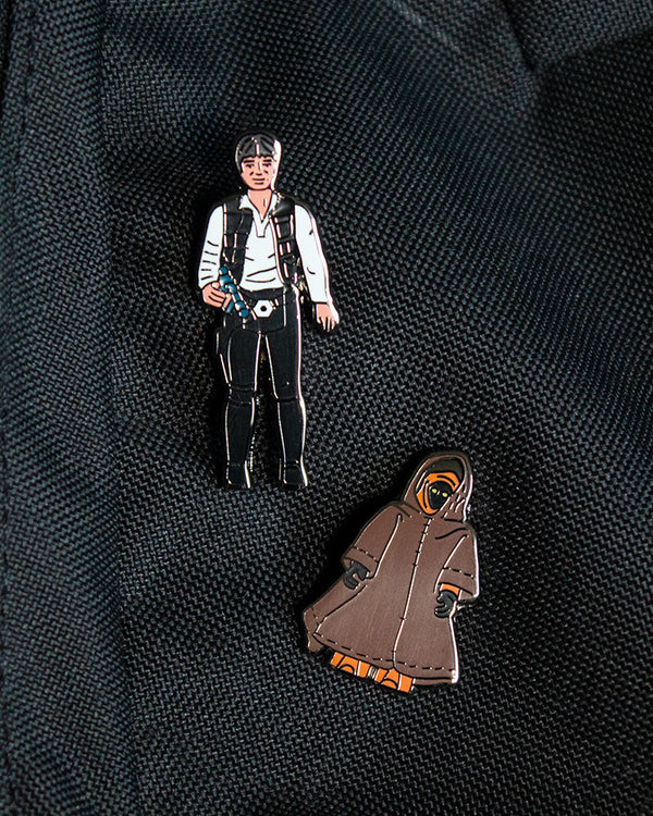 Star Wars Pin Set Set 1.5 - Han Solo and Jawa