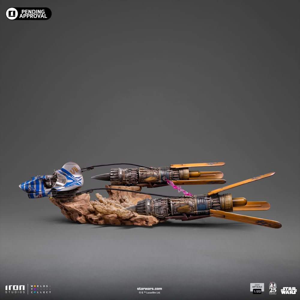 Anakin's Pod Racer Statue - Star Wars - Demi Art Scale 1/20 - Iron Studios