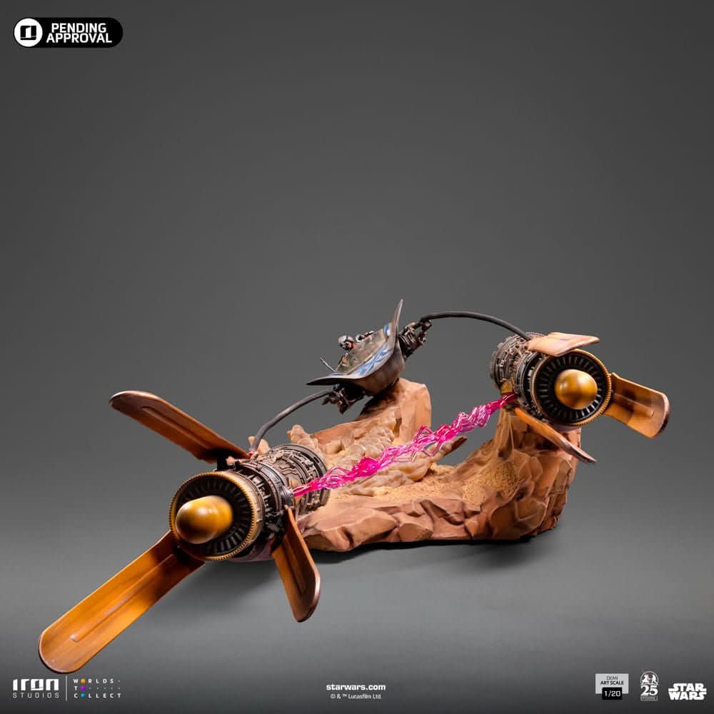Anakin's Pod Racer Statue - Star Wars - Demi Art Scale 1/20 - Iron Studios