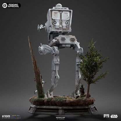 AT-ST and Chewbacca Statue - Star Wars - Demi Art Scale 1/20 - Iron Studios