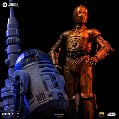 Statue C-3PO and R2-D2 - Star Wars - Art Scale 1/10