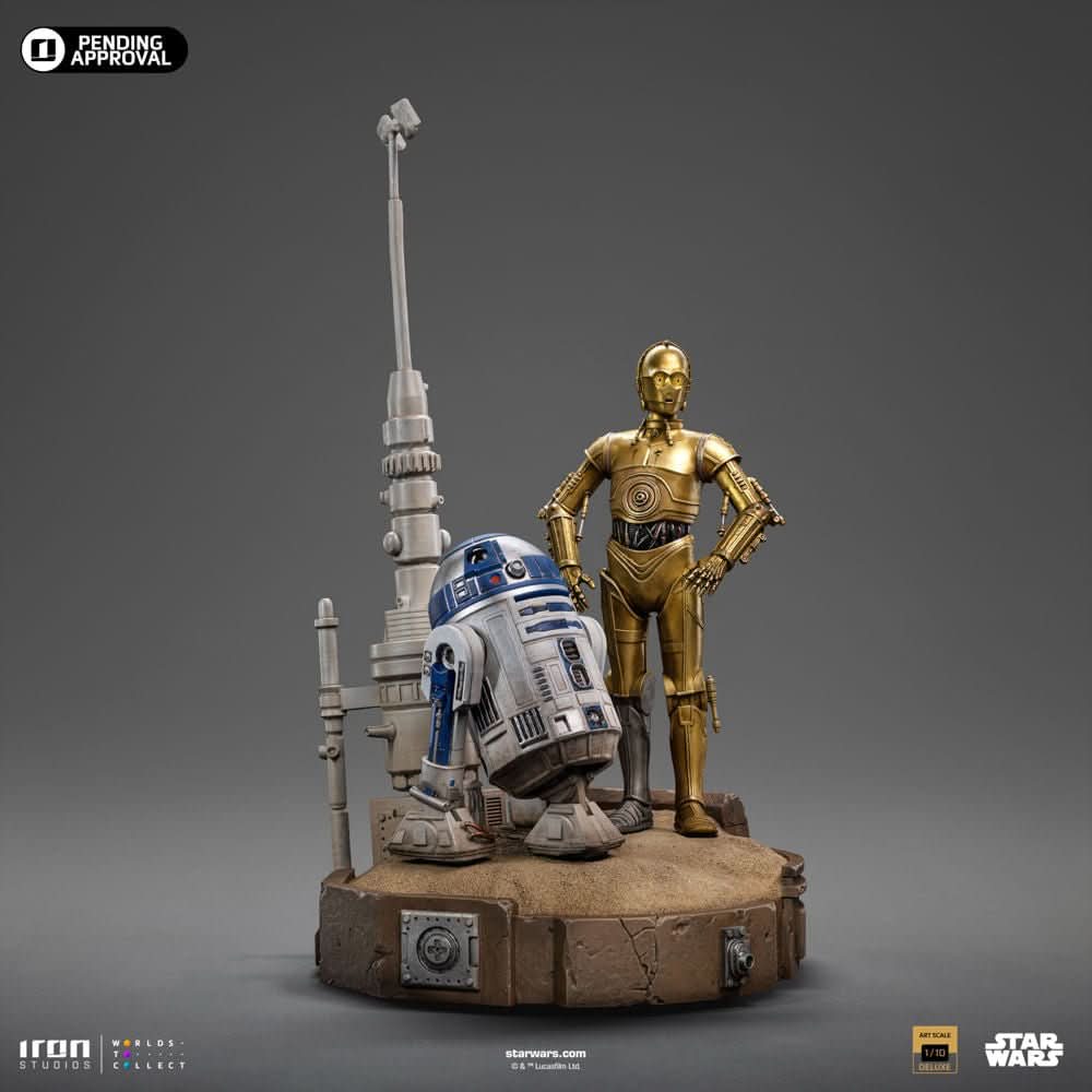 Statue C-3PO and R2-D2 - Star Wars - Art Scale 1/10