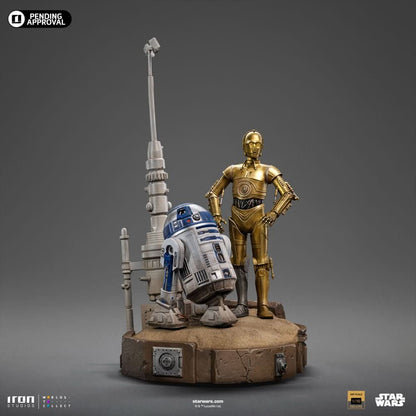 Statue C-3PO and R2-D2 - Star Wars - Art Scale 1/10