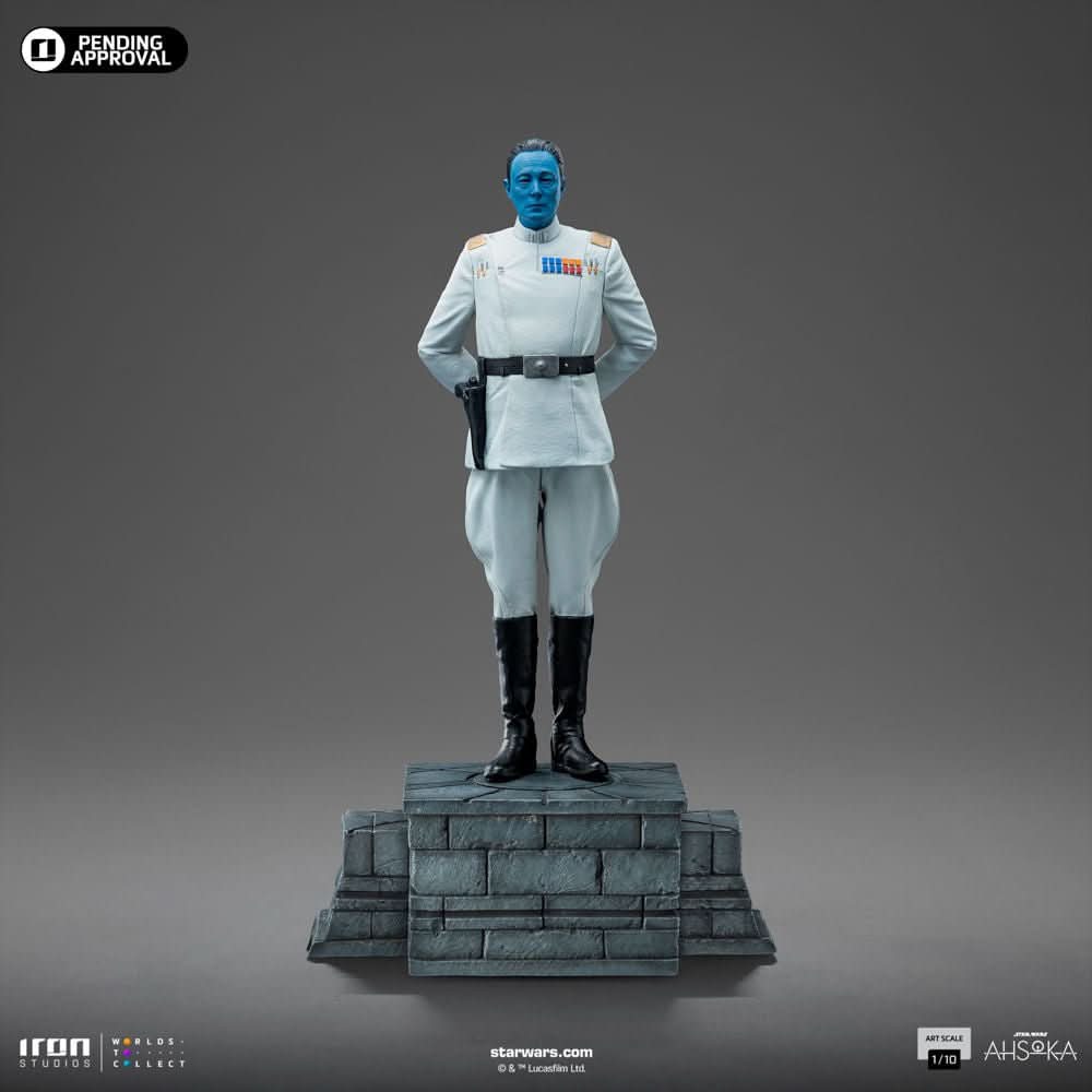 Grand Admiral Thrawn Statue - Star Wars: Ahsoka Series - Art Scale 1/10 - Iron Studios