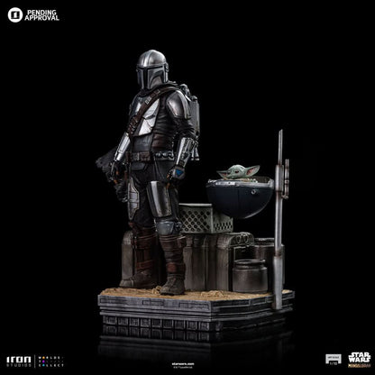 Statue Din Djarin and Din Grogu - Star Wars: The Mandalorian - Art Scale 1/10