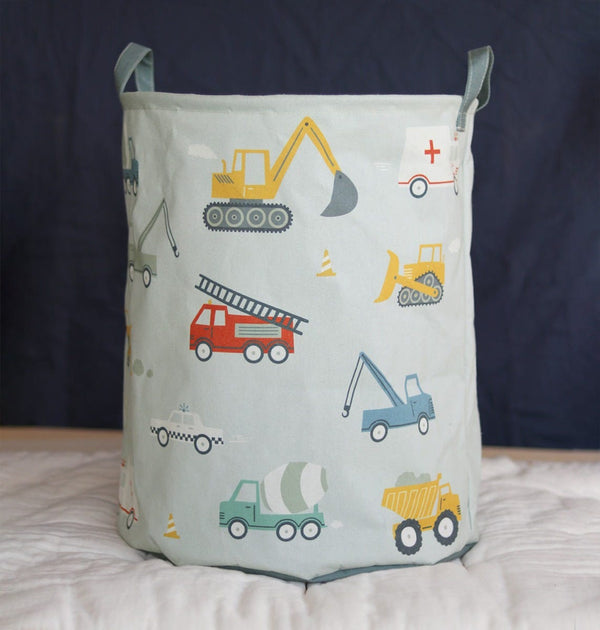 Panier de rangement - Véhicules – vue 2 – A Little Lovely Company