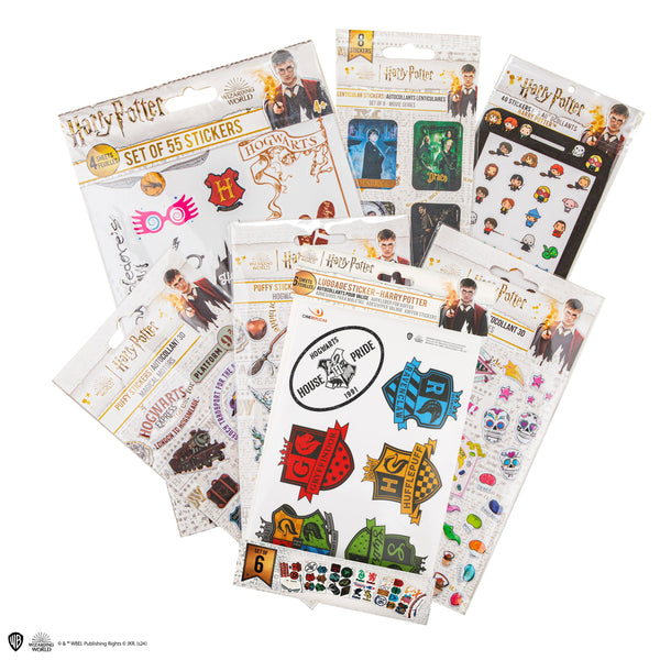 The complete collection of Harry Potter stickers