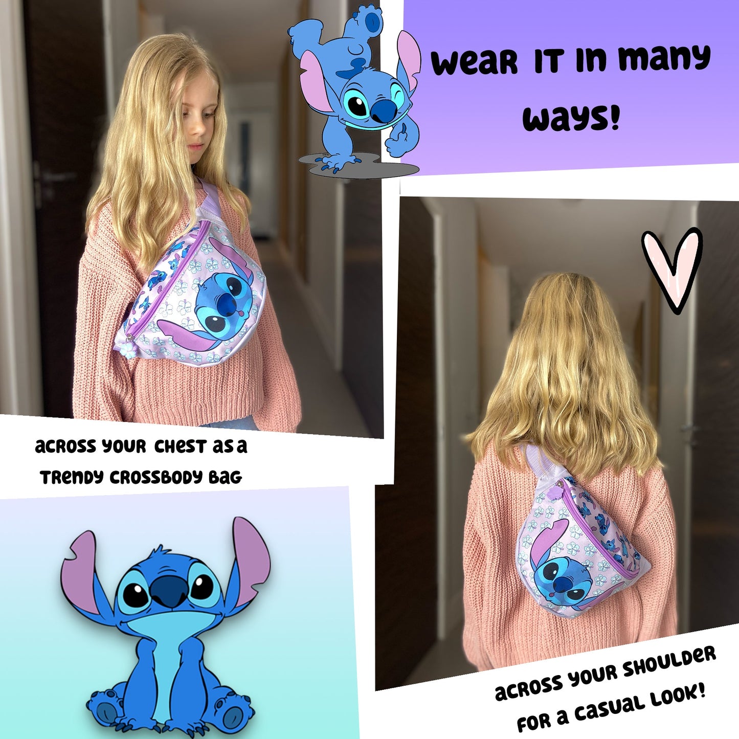 Stitch Belt Sac banane