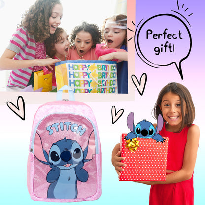 Disney Stitch pailleté Sac à dos fille