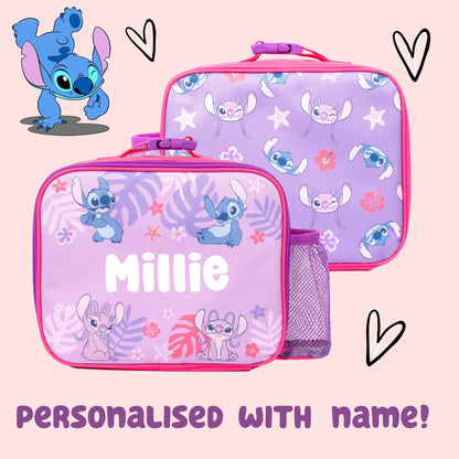 Personalized Lunch Bag - Stitch and Angel