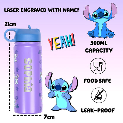 Personalized Bottle - Stitch
