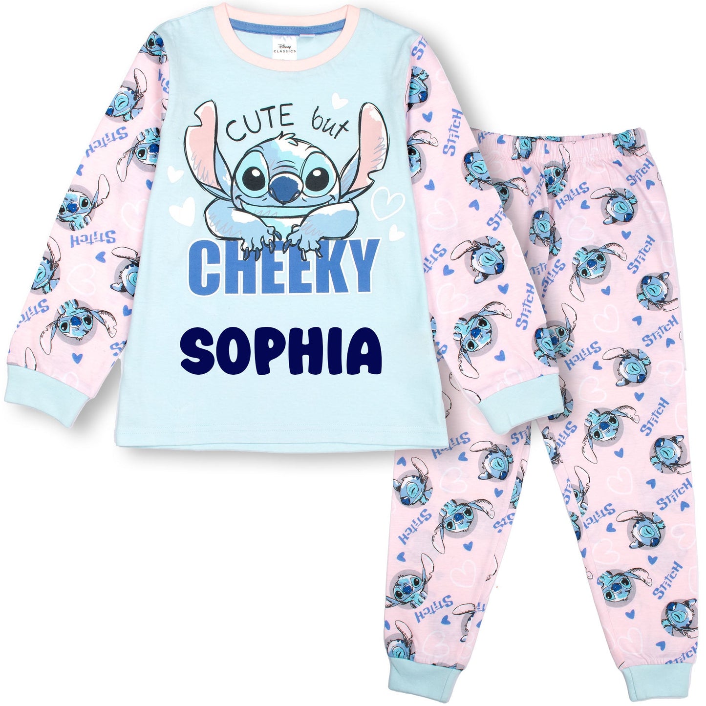 Disney Stitch Christmas Personalized Pyjamas