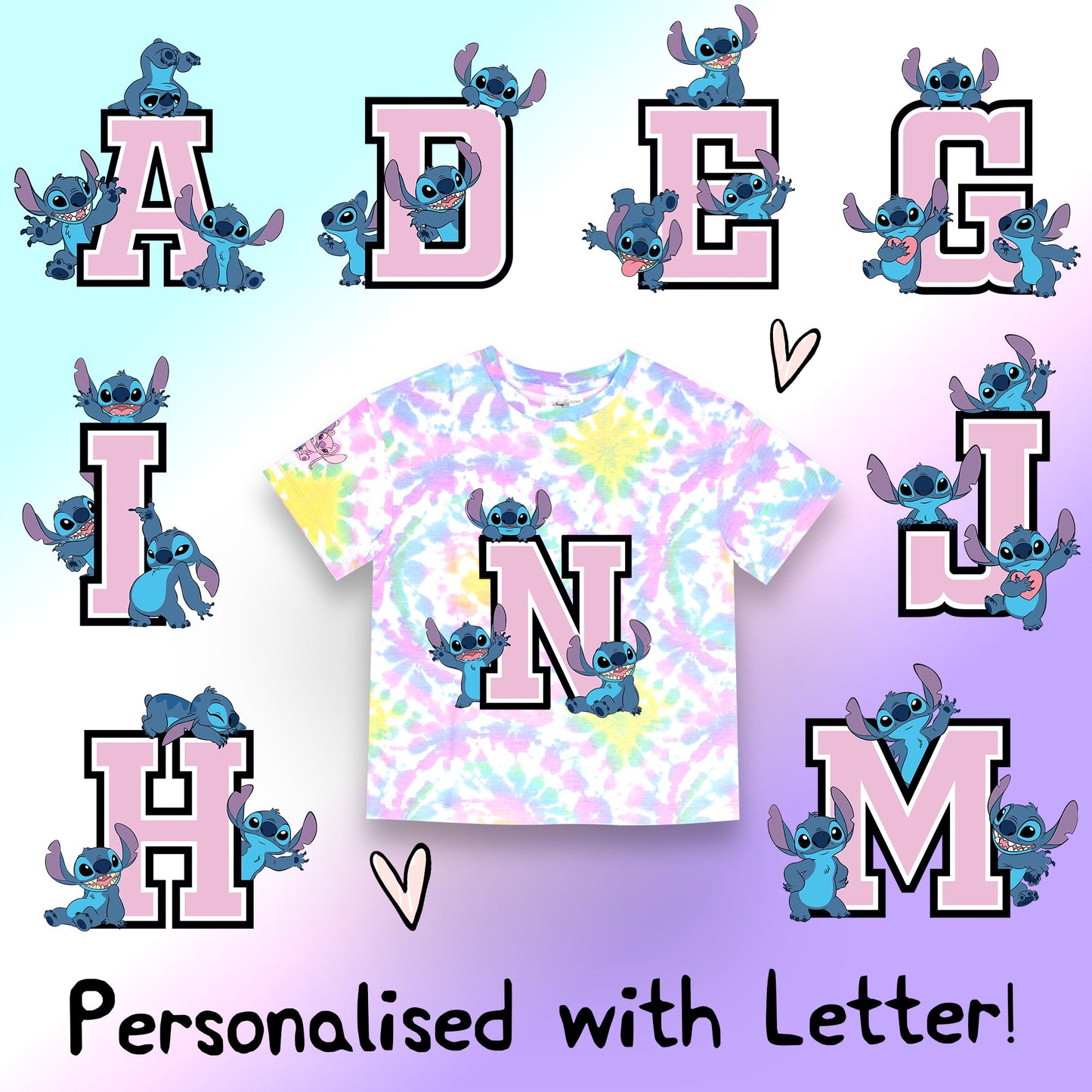 T-shirt – Stitch Tie Dye