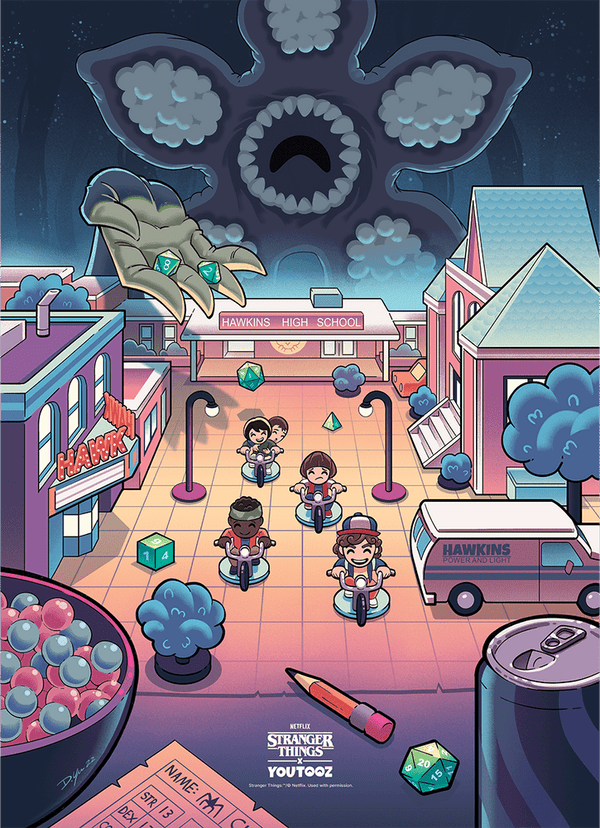 Season 1 Stranger Things Print