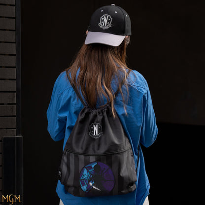 *Wednesday & Cello Drawstring Backpack
