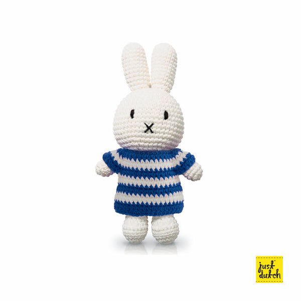 Miffy the Rabbit Crochet Plush - Striped Dress