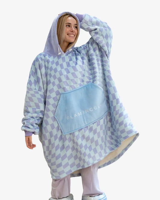 Plaid Blanket Sweatshirt - MAX