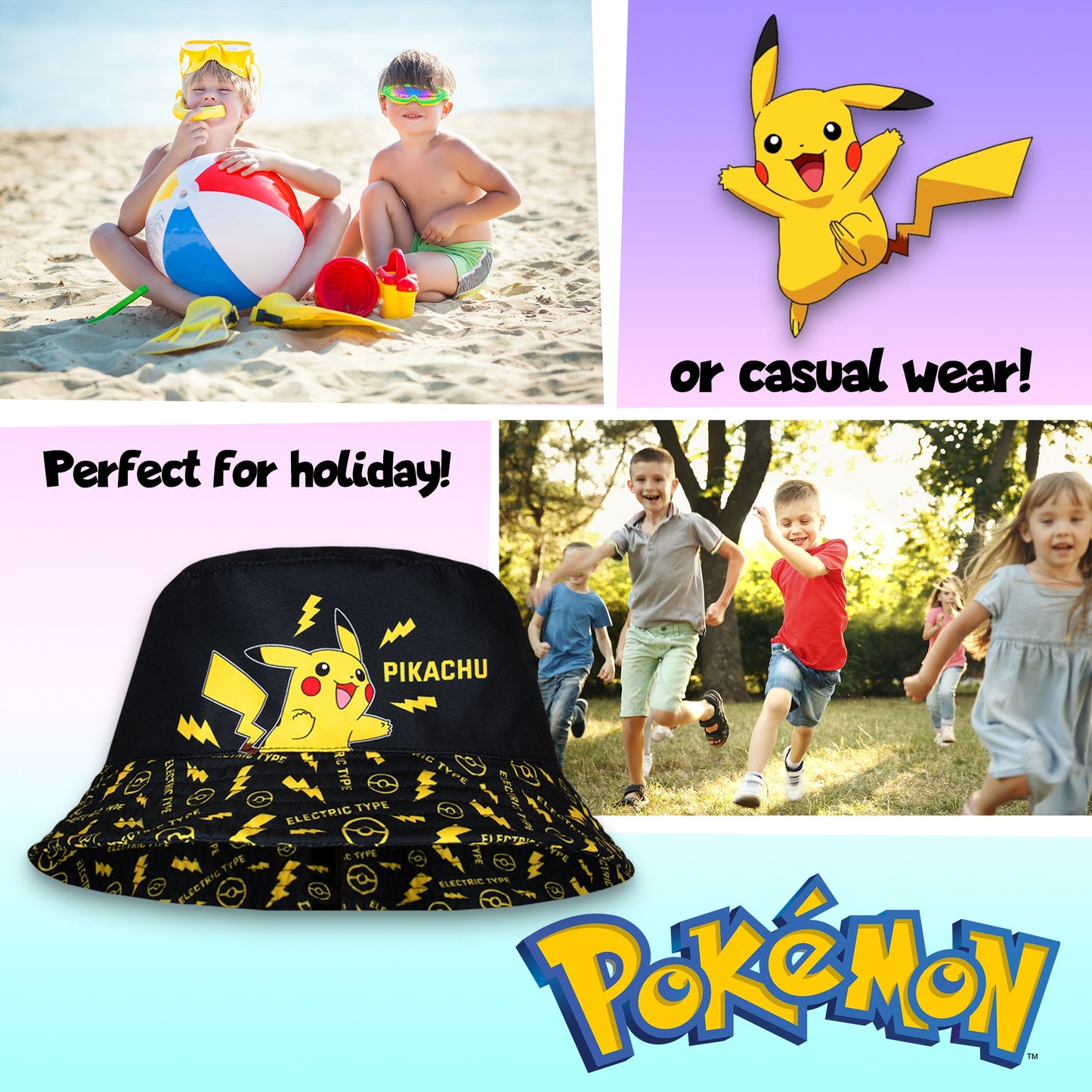 Pikachu Bucket Hat