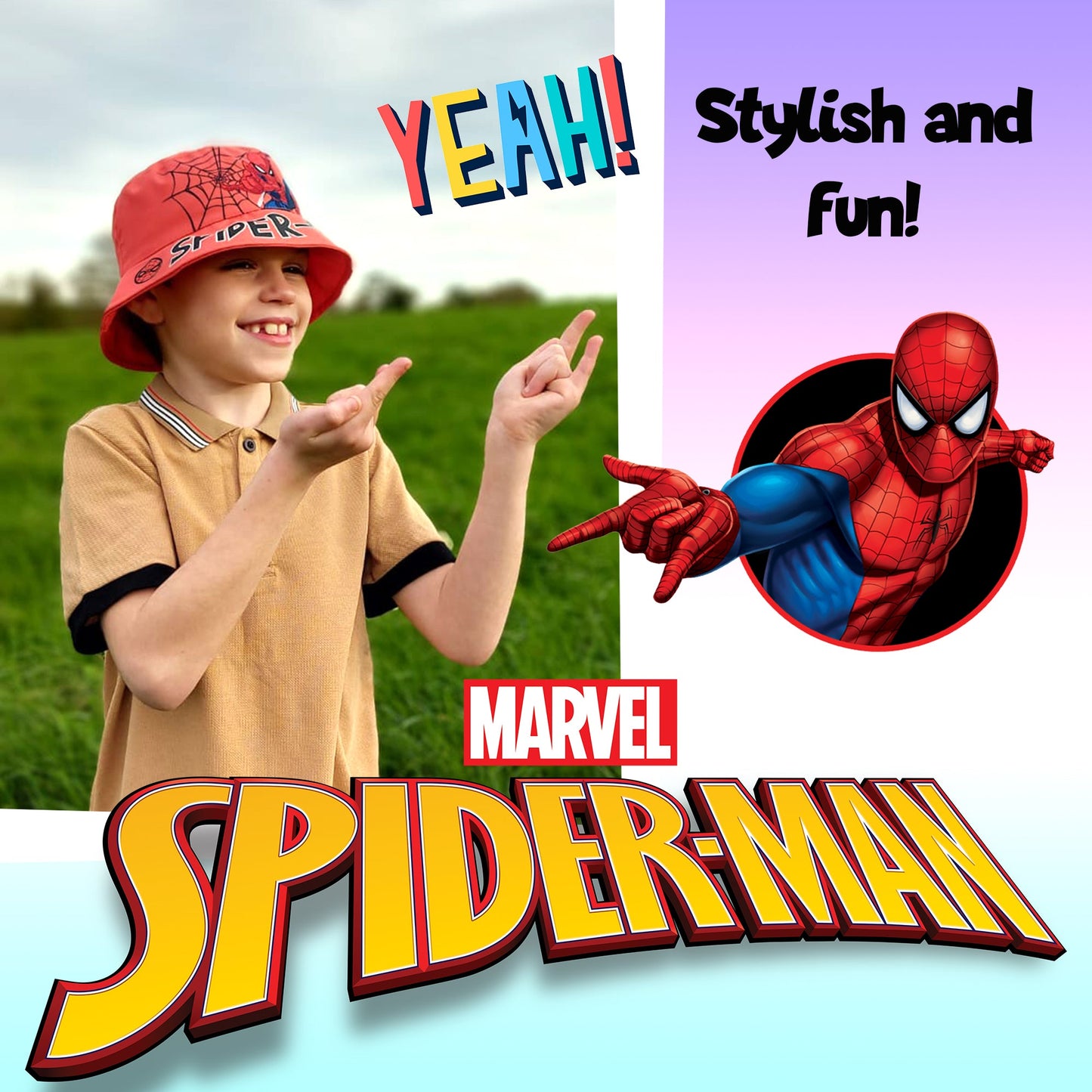 Spider-Man rouge Bucket Hat