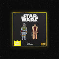 Pin’s Star Wars Set 1.11 – Boba Fett et Leia Organa en robe de Bespin