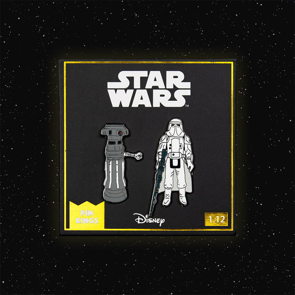 Star Wars Pin Set 1.12 – FX-7 and Imperial Stormtrooper (Hoth Battle Gear)